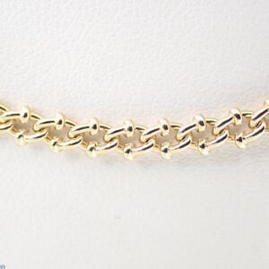 NWT Givenchy Gold Plated Chain Necklace 18"